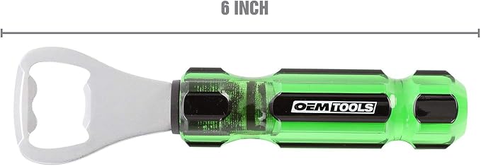 OEMTOOLS 26033 Screwdriver-Style Bottle Opener, Stocking Stuffers, Gifts - Image 2