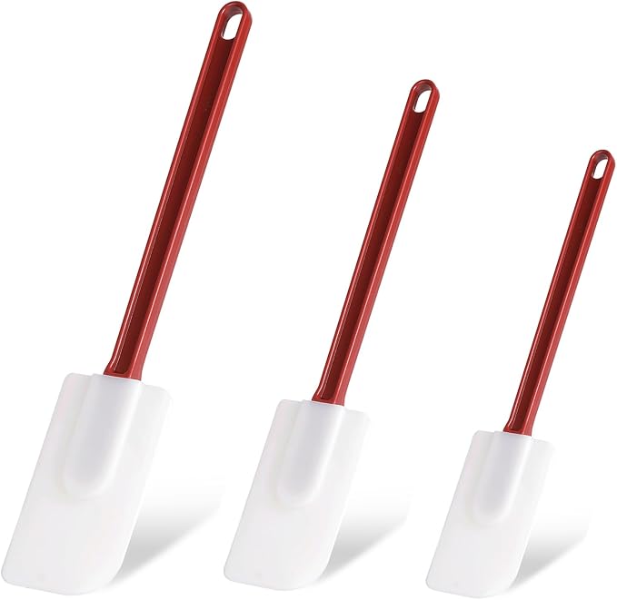 Silicone High Heat Spatula Set by Heffiso+Silicone+Utensils