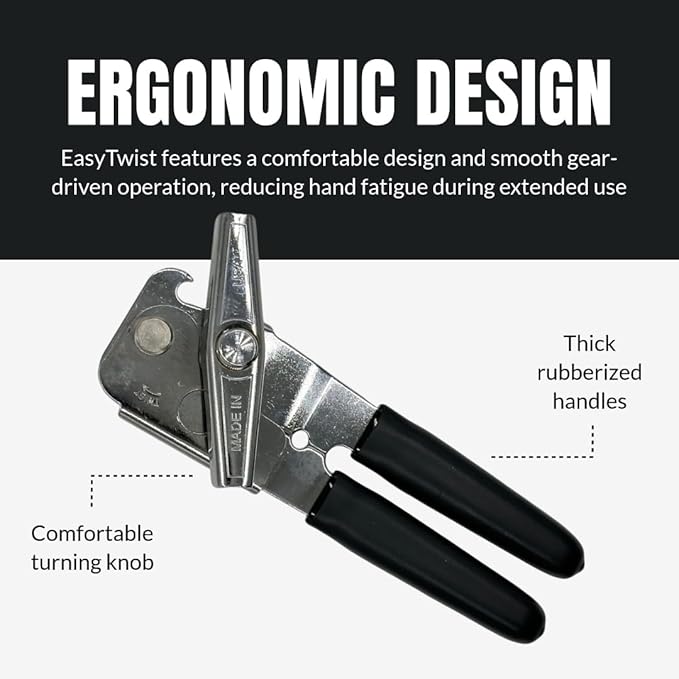 EasyTwist Heavy-Duty Manual Swing Away Can Opener - Image 4