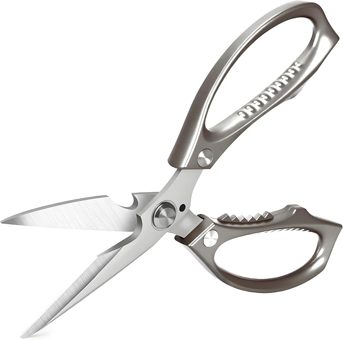 Kitchen Scissors, All Purpose，Ultra Sharp Meat Scissors，Heavy Duty Cooking - Image 3