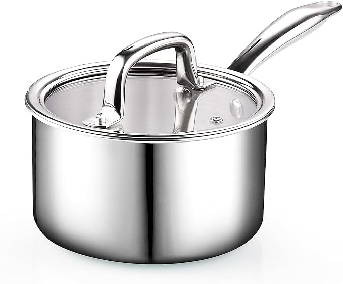 Cook N Home Stainless Steel Sauce Pan by CookNHome