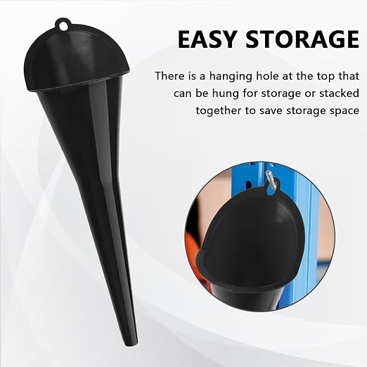Long-Neck Oil Funnel for Automotive – Multi-Function Plastic Funnel for Oil - Image 5