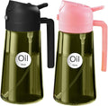 YARRAMATE 2Pcs 16oz/470ml Dark Green Oil Sprayer by YARRAMATE