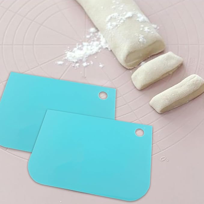 6pcs Cake Scraper Decorating Comb and Icing Smoother Reusable Bread Cream Pizza - Image 4