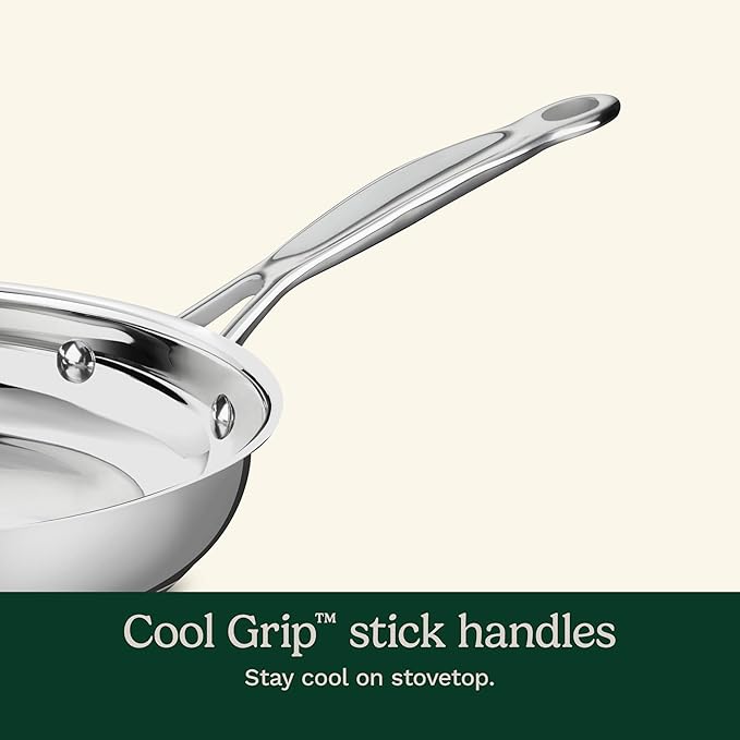 Cuisinart 7-Piece Stainless Steel Pots and Pans Set, Cookware Set Compatible - Image 5