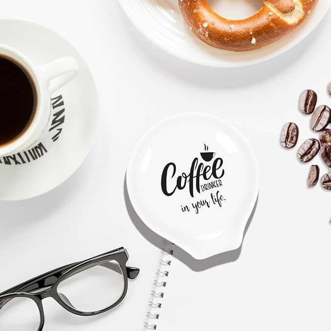 Funny Coffee Spoon Holder-Coffee Spoon Rest-Cafe Bar Station Accessories-Coffee - Image 6