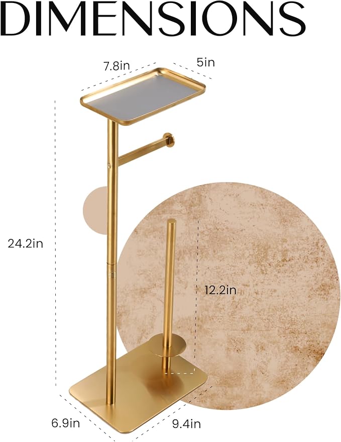Day Moon™ - Toilet Paper Holder - Modern Roll Holder - Image 5