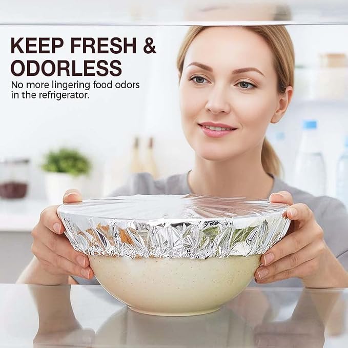 2026 New Reusable Aluminum Foil Food Covers, Pop Up Tin Foil Food Insulation - Image 6