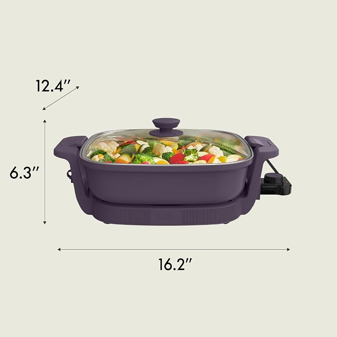 bella Make & Take Electric Skillet, Fits-anywhere™ kitchenware, EverGood™ - Image 8