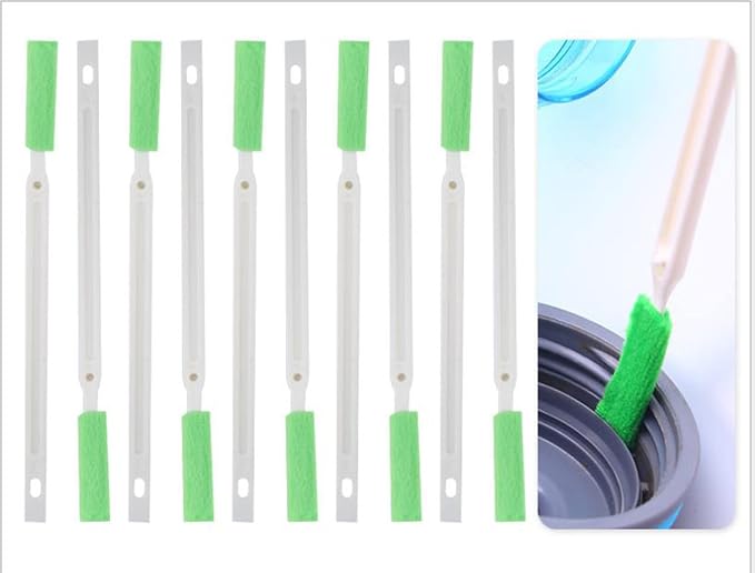 Crevice Cleaning Brushes Tool kit Small Brush Disposable Toilet Brush Deep by JWCE.