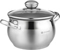Daniks Classic 2 Quart Stainless Steel Stock Pot by Daniks