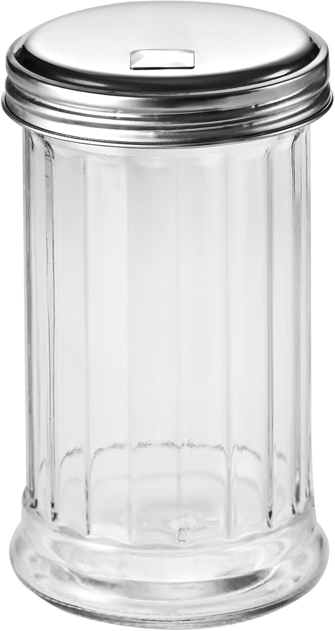 Fox Run Classic Glass Sugar Shaker, 12 Ounce Salt and Sugar Container by foxrunbrands