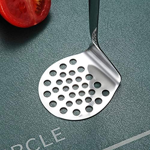 Stainless Steel Potato Masher, Berglander Heavy Duty Metal Potato