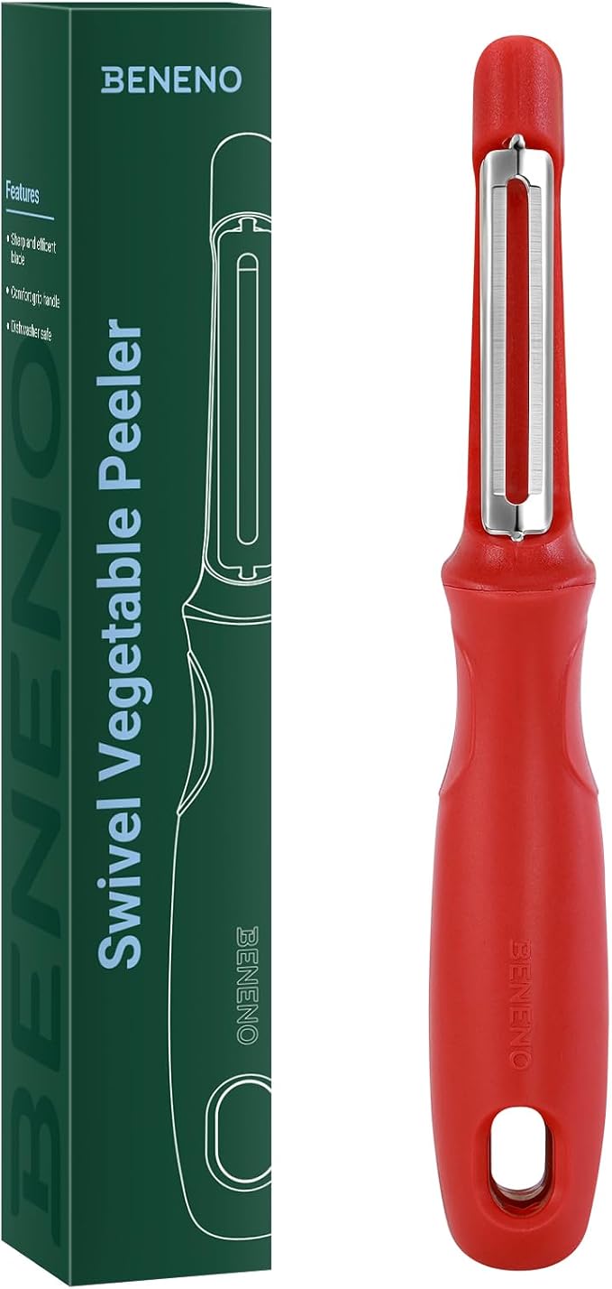 Beneno Swivel Vegetable Peeler, Razor-Sharp Smooth Peeling Potato Peelers by Beneno