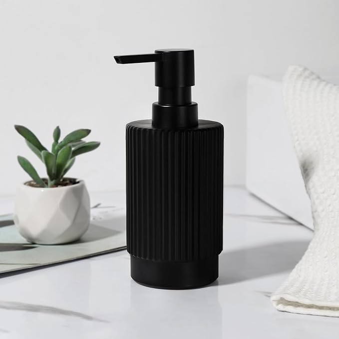 VIMERPA Black Soap Dispenser, 11 fl oz Hand Soap Dispensers - Image 8