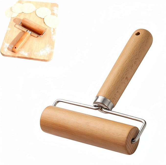 Wooden Rolling Pin Set by Unknown
