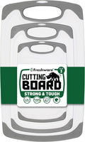 Freshware Cutting Boards for Kitchen, Chopping Board 3-Pack by Freshware