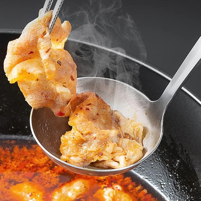 Tenta Kitchen 3oz/85ml Stainless Steel Small Soup Ladle Spoon Stainless Steel - Image 4