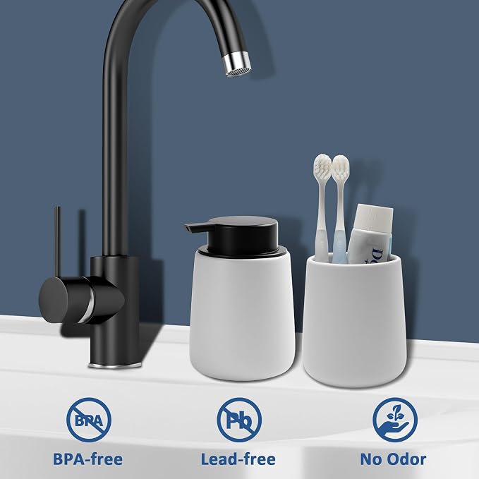Soap Foaming Dispenser Ceramic - Image 2