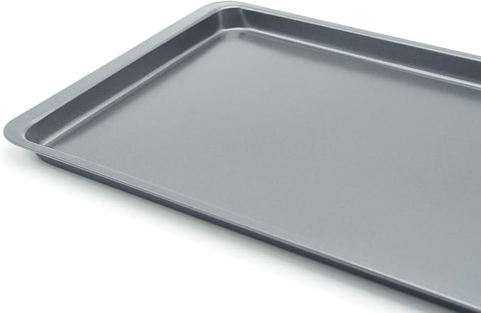 2PCS Cookie Sheet 10x14.5 Inch Baking Sheet Nonstick Heavy Carbon Steel Baking - Image 4