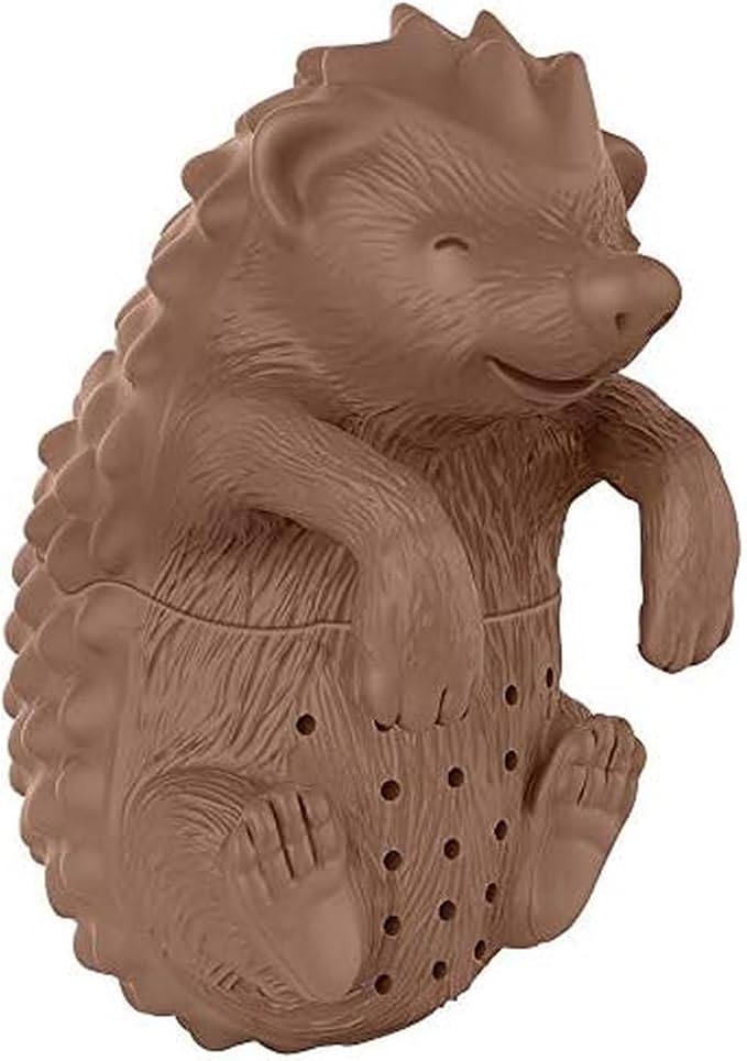 Genuine Fred, CUTE TEA, Hedgehog Reusable Silicone Tea Infuser, Fun Gift by GenuineFred