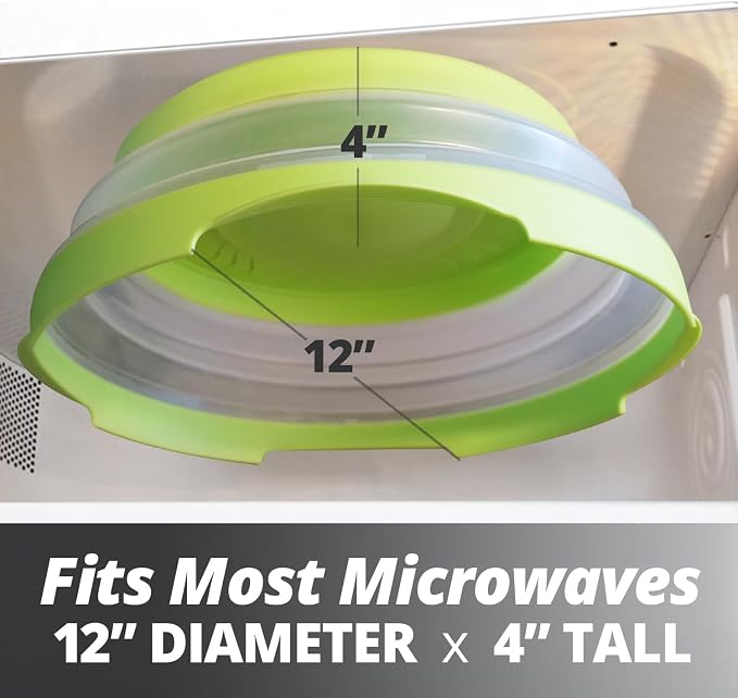 HOVER COVER Magnetic Microwave Splatter Cover - Image 2
