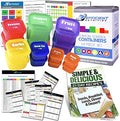 Efficient Nutrition Portion Control Containers DELUXE Kit (14-Piece)