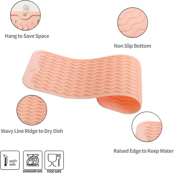 MicoYang Silicone Dish Drying Mat - Image 3
