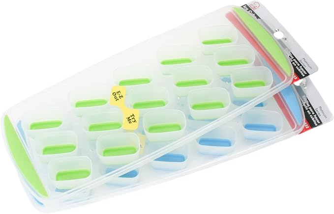 Chef Craft Classic Push Out Ice Cube Tray, 11.5 inches in length yields 15 cubes - Image 2