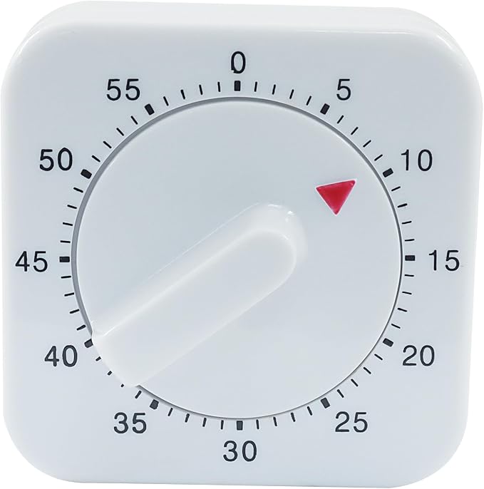 60 Minute Mechanical Kitchen Timer - Image 4