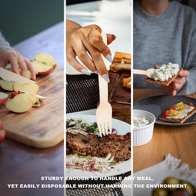 Compostable Wooden Utensils - Image 7