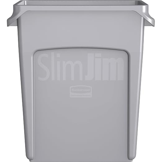 Rubbermaid Commercial Products Slim Jim Trash/Garbage Can - Image 5