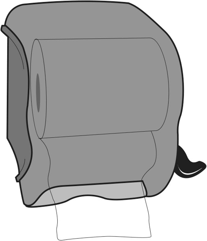San Jamar Classic Element Paper Towel Dispenser Wall-Mounted Commercial Roll - Image 13