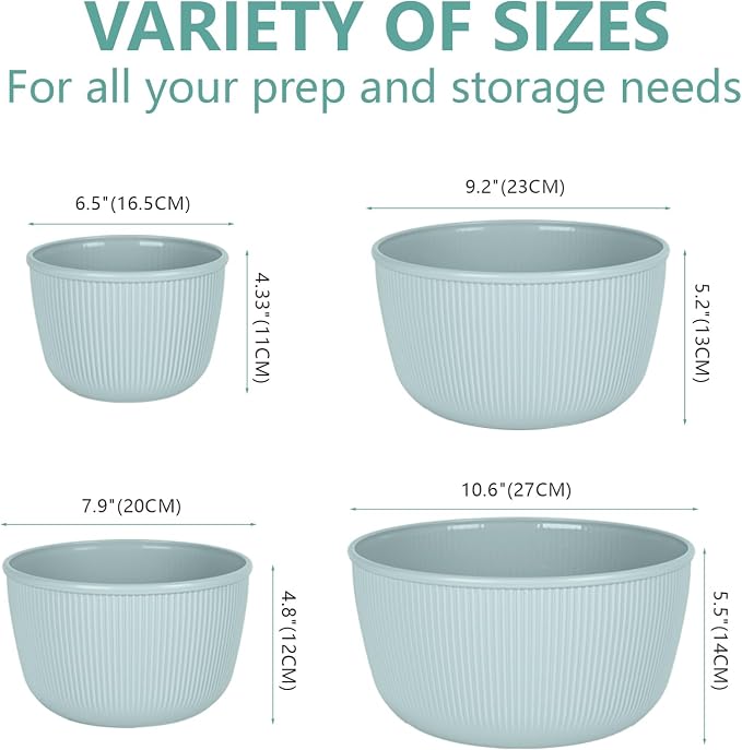 BoxedHome Mixing Bowls with Lids - Image 2