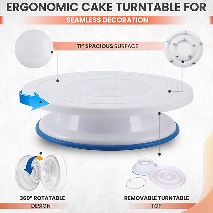 Cake Decorating Tools Supplies Kit - Image 3