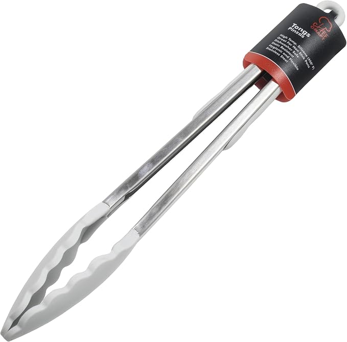 Chef Craft Premium Silicone Cooking Tongs, 12 inch - Image 2