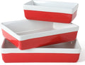 MARTHA STEWART 3-Piece Oven to Table Stoneware Bakeware Set – Baking Dish & by MarthaStewart