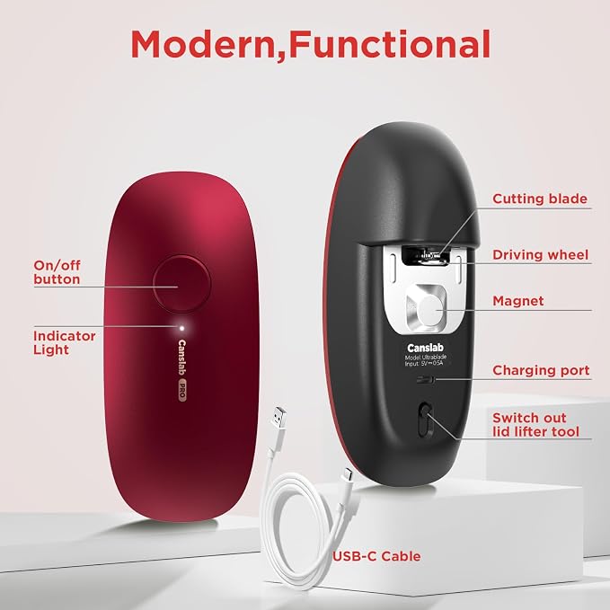 Canslab Ultrablade PRO Auto Stop Can Opener - Image 6