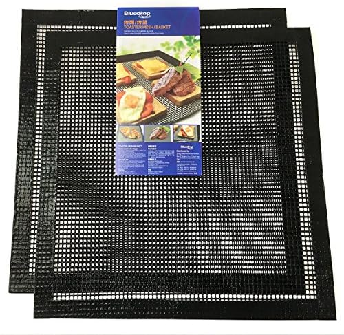 Bluedrop PTFE Open Mesh Crispy Baking Mats Quick Oven Liners