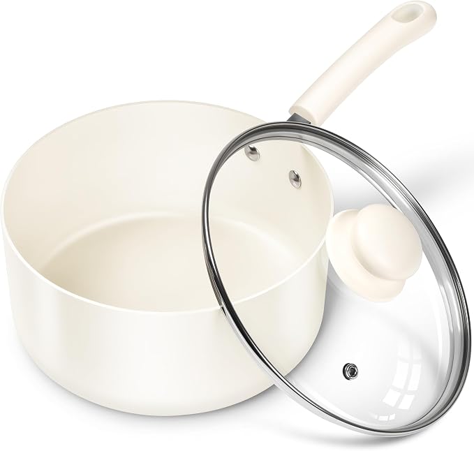 MICHELANGELO Nonstick Saucepan by Michelangelo