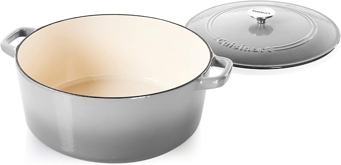 Cuisinart Chef's Classic Enameled Cast Iron Round Covered Casserole - Image 2