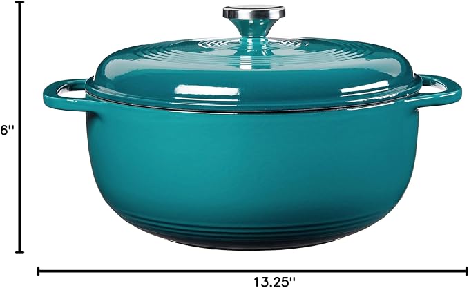 Lodge Essential Enamel Cast Iron Dutch Oven - Image 9