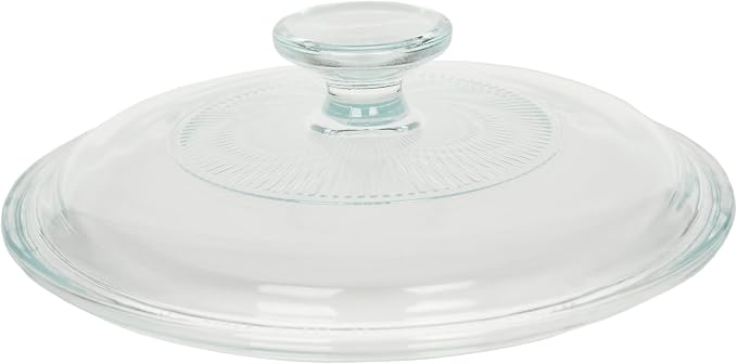 CorningWare FS5 1.5qt/1.4L Round French White Casserole Dish & G-5C 1.5qt - Image 5