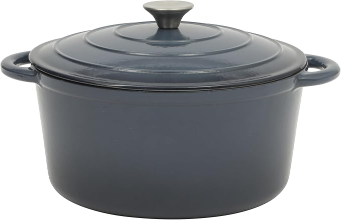 Gibson Home Addlestone 7 Qt Enameled Cast Iron Dutch Oven Pot by GibsonHomewares