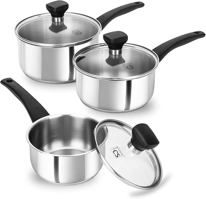 KOCH SYSTEME CS Stainless Steel Sauce Pan by KOCHSYSTEMECS