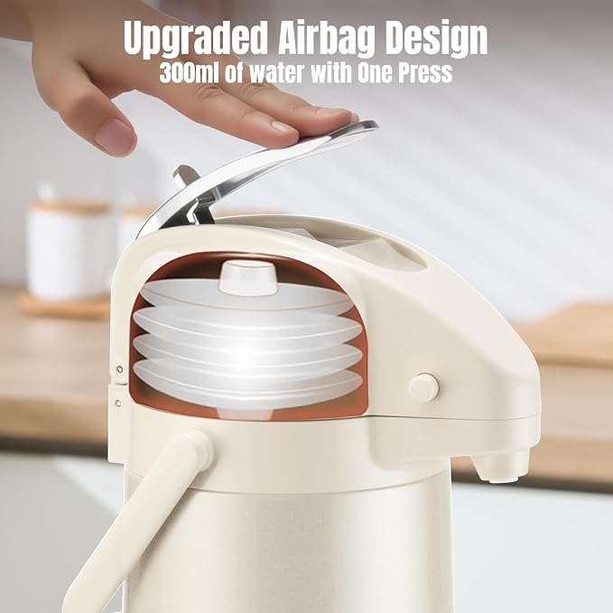 PARACITY Upgraded Airpot Coffee Carafe - Image 5