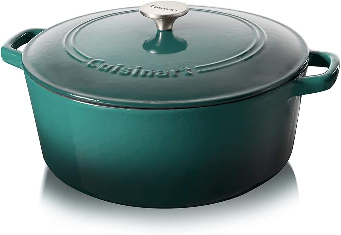 Cuisinart Chef's Classic Enameled Cast Iron Round Covered Casserole by Cuisinart