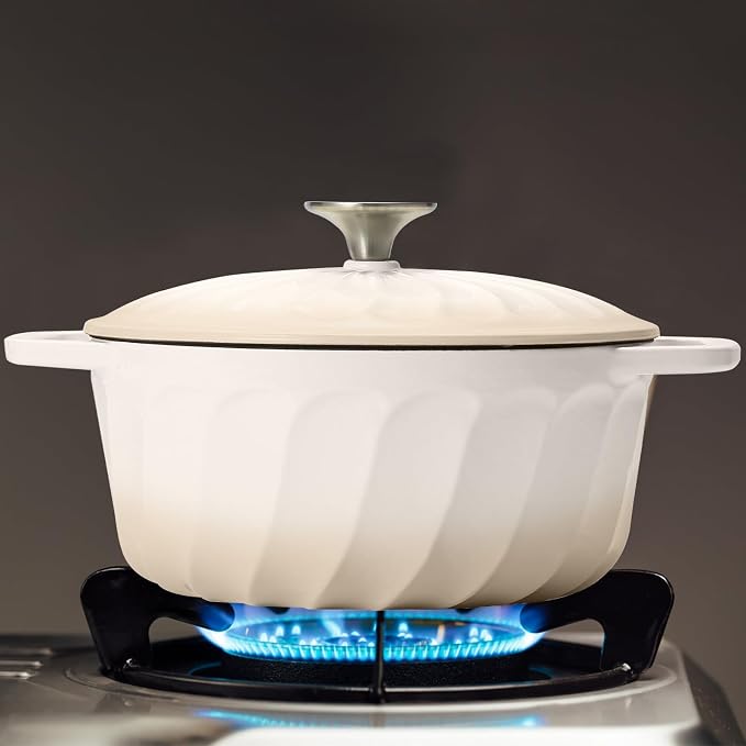 Enameled Cast Iron Dutch Oven - Image 6