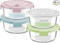 30oz Glass Meal Prep Containers by Freshmage