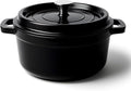 6.5 Quart Dutch Oven Pot with Lid, Non Stick Enameled Cast Iron Dutch Oven by Fijinhom